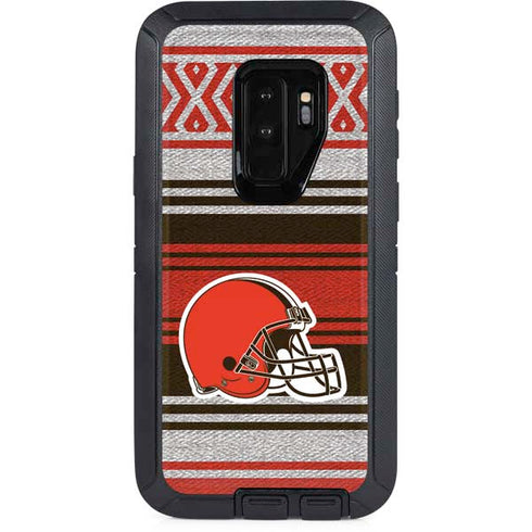 NFL Cleveland Browns Trailblazer Otterbox Defender Galaxy Skin